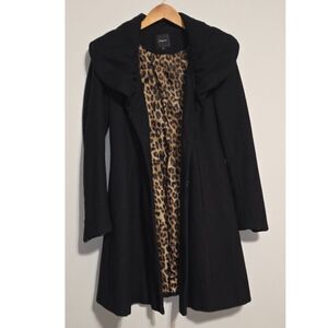 Beautiful A-line Wool Blend Pea Coat Size XS